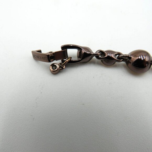 Givenchy Bracelet Womens‎ Crystal Rose Gold Tone Designer Signed Gift Jewelry - Picture 9 of 13